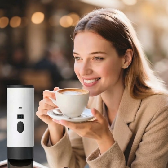 Espresso recién hecho con Ovunque